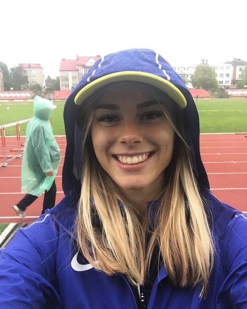 Восходящая звезда лёгкой атлетики - Юлия Левченко 