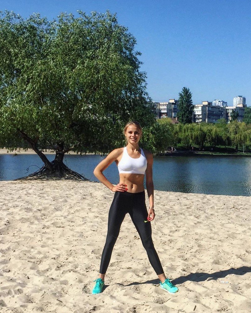 Восходящая звезда лёгкой атлетики - Юлия Левченко 