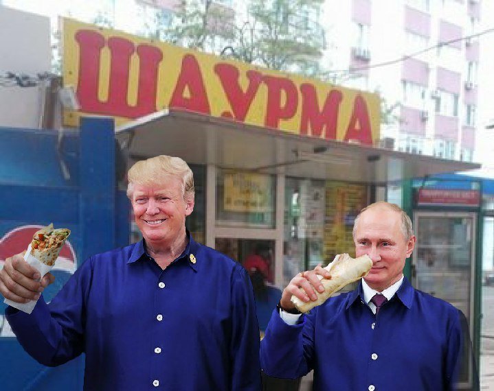 Фотошоперы не смогли пройти мимо встречи Путина и Трампа на саммите АТЭС