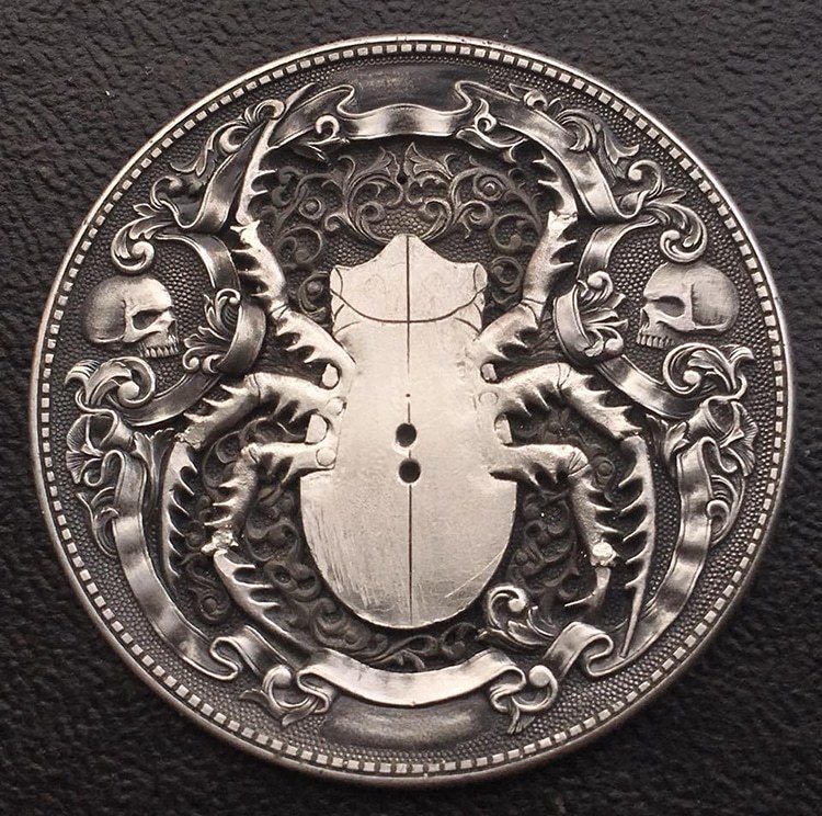 Мастер гравировки из Екатеринбурга создал из обыкновенной монеты очередное произведение искусства
