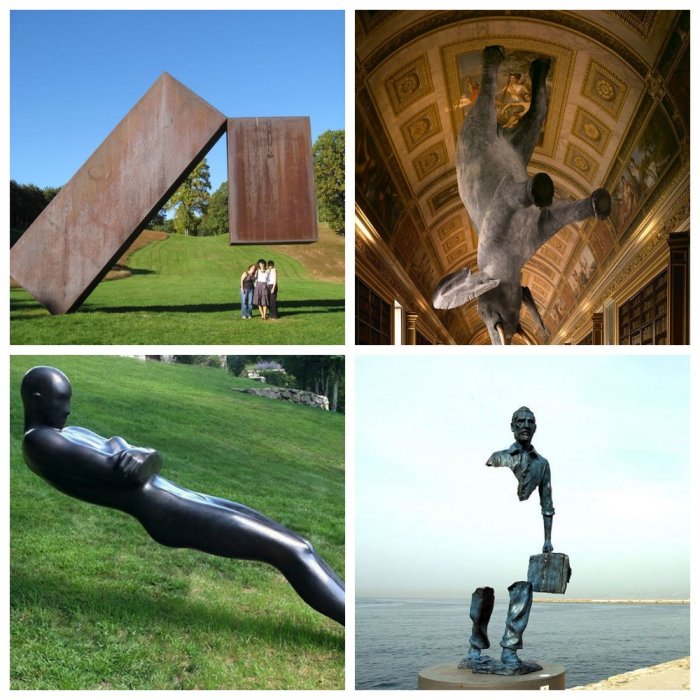 Памятники и шедевры искусства, которые бросают вызов гравитации