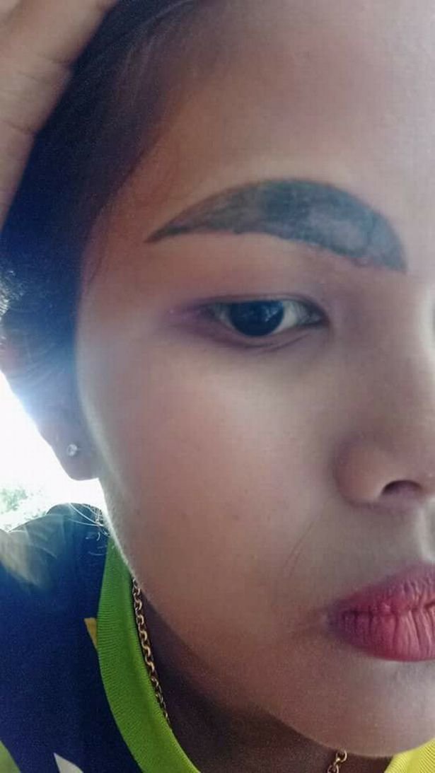Девушки из Тайланда опытным путем выяснила, что свои брови лучше нарисованных