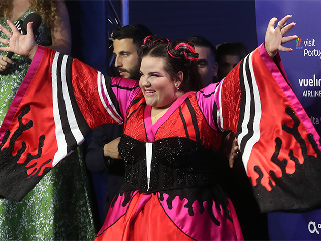 Победительница "Евровидения" променяла Муз-ТВ на гей-парад